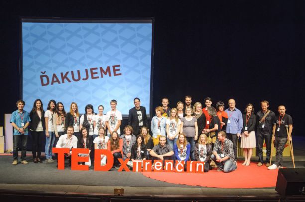 TEDx Trenčín 2014 - organizátori a hostia